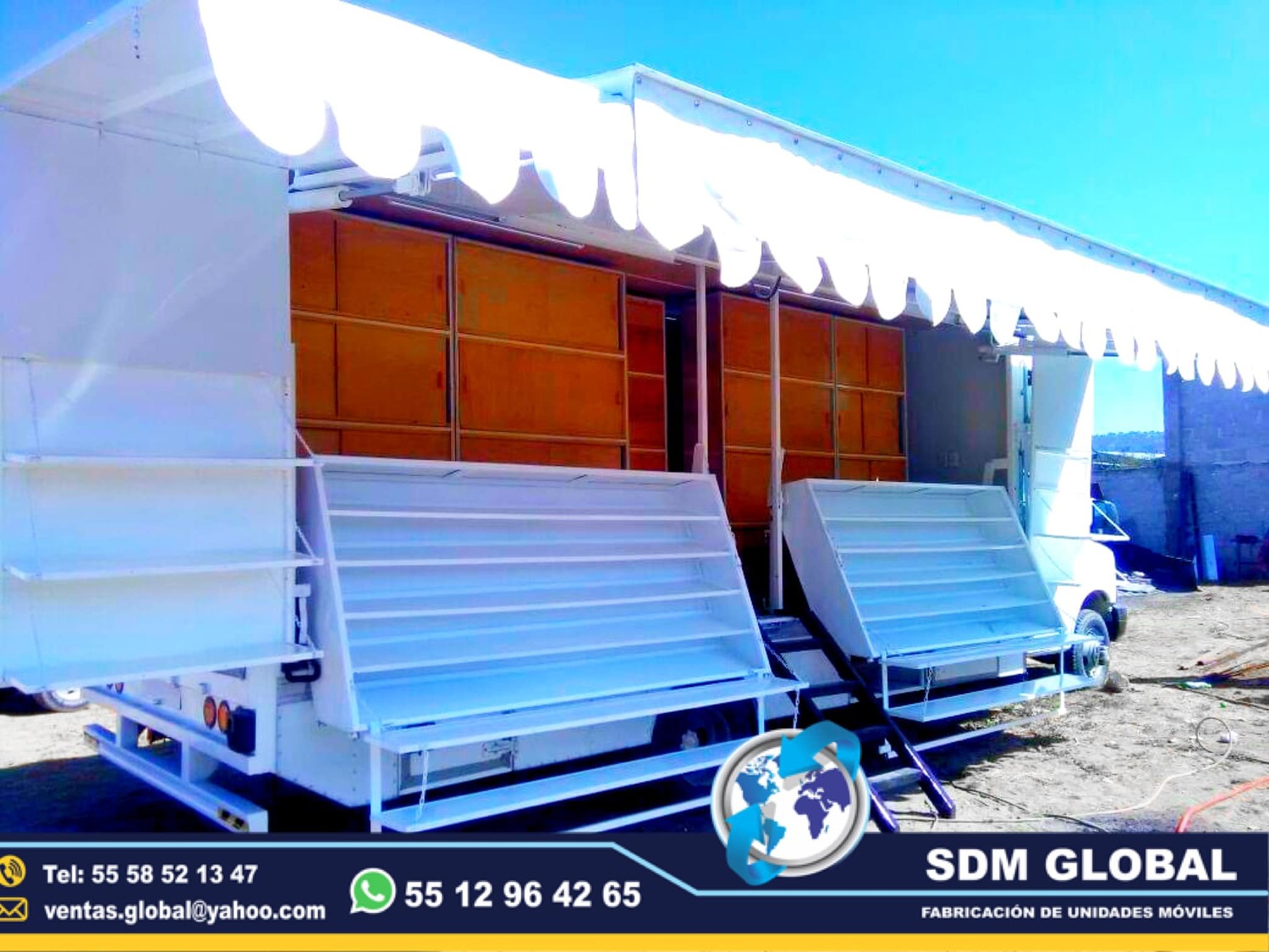 Fabricantes de Unidades Moviles tipo remolque usos multiples<br>