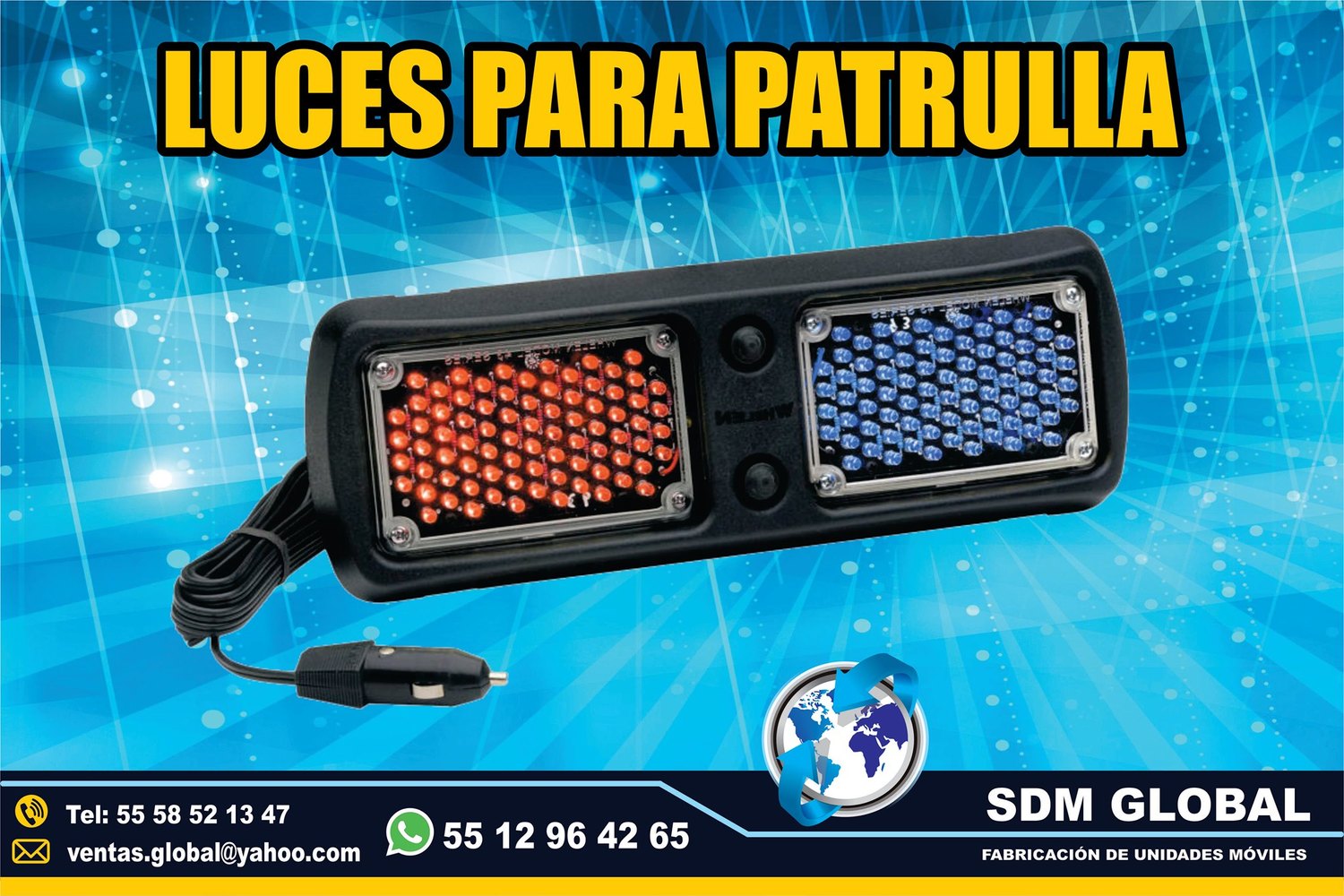 Venta de Luces Perimetrales Auxiliares para Patrullas<br>