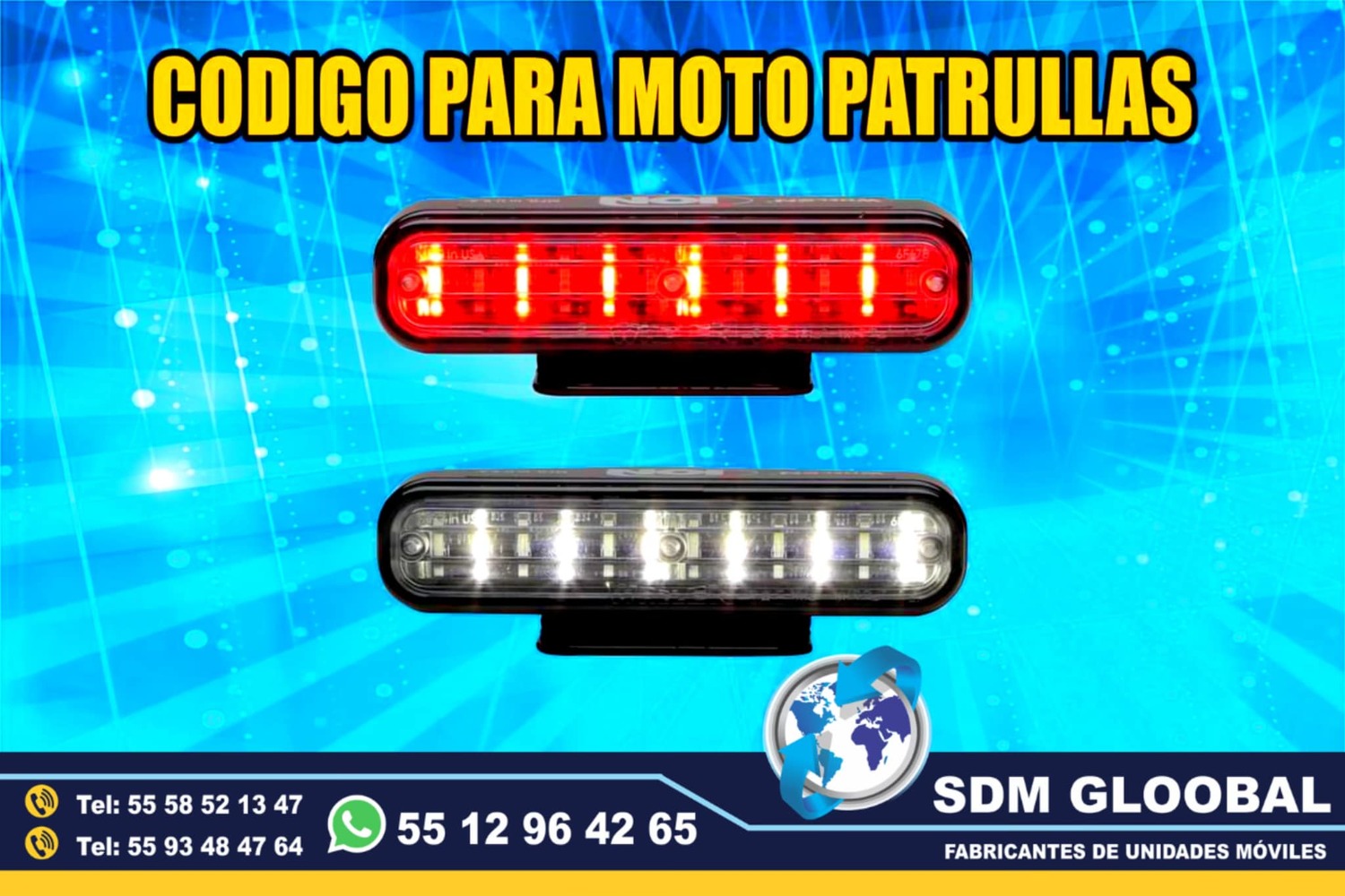 Venta e Instalacion de Luces Perimetrales Auxiliares Emergemcia para Ambulancias de Traslado      <br>